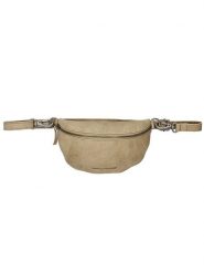 HIDE & STITCHES Skórzana saszetka w kolorze beżowym - 22,5 x 14 x 5,5 cm rozmiar: onesize. Brązowe nerki i saszetki HIDE & STITCHES, bez wzorów, z materiału, sportowe, bez dodatków. Za 117.99 zł.