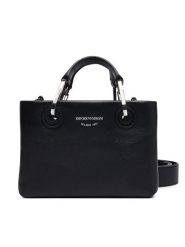 Emporio Armani Torebka EW000382 Czarny. Czarne torebki klasyczne Emporio Armani, bez wzorów, ze skóry, bez dodatków. Za 1,959.00 zł.
