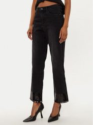 Joseph Ribkoff Jeansy 244948 Czarny Stretch Fit. Czarne jeansy Joseph Ribkoff, bez wzorów, z bawełny. Za 659.99 zł.