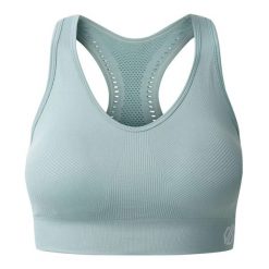 Biustonosz Sportowy React Dla Kobiet. Niebieskie biustonosze sportowe Dare 2b, bez wzorów. Za 91.99 zł.