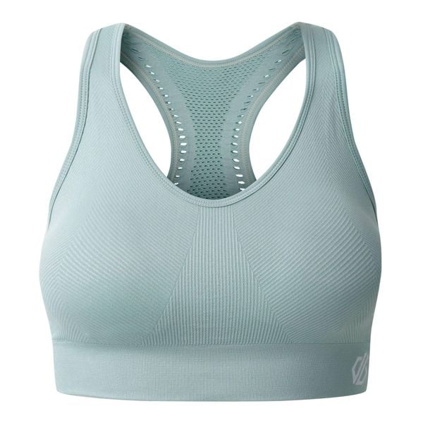 Biustonosz Sportowy React Dla Kobiet. Niebieskie biustonosze sportowe Dare 2b, bez wzorów. Za 90.99 zł.