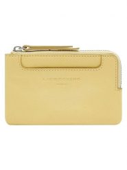 Liebeskind Berlin Skórzany portfel w kolorze żółtym - 13 x 8 cm rozmiar: onesize. Żółte portfele Liebeskind Berlin, bez wzorów, z materiału. Za 113.99 zł.