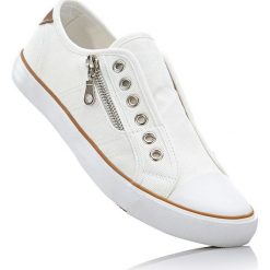 Tenisówki bonprix kremowy. Buty sportowe lifestyle marki bonprix. Za 79.99 zł.