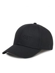 TWINSET Czapka z daszkiem 251TA4280 Czarny. Czarne czapki z daszkiem Twinset, bez wzorów, z bawełny. Za 289.99 zł.