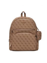 Guess Plecak HWSL90 06330 Beżowy. Brązowe plecaki Guess, z aplikacjami, ze skóry, bez dodatków. Za 409.99 zł.
