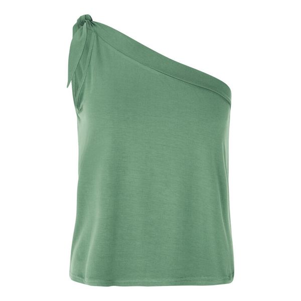 Damski tank top Protest Selma. Zielone topy Protest, bez wzorów, bez kołnierzyka, bez ramiączek. Za 190.00 zł.