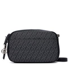Torebka Liu Jo. Czarne listonoszki Liu Jo, bez wzorów, bez dodatków. Za 499.99 zł.