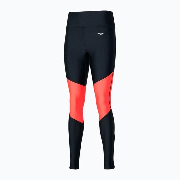 Legginsy do biegania damskie Mizuno Impulse Core Long. Czarne legginsy Mizuno, bez wzorów, z elastanu, długie. Za 129.99 zł.