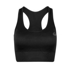 Stanik Sportowy BeShaped Femme Force Bezszwowy. Czarne biustonosze sportowe BESHAPED, bez wzorów, z nylonu, na fitness i siłownię. Za 179.00 zł.