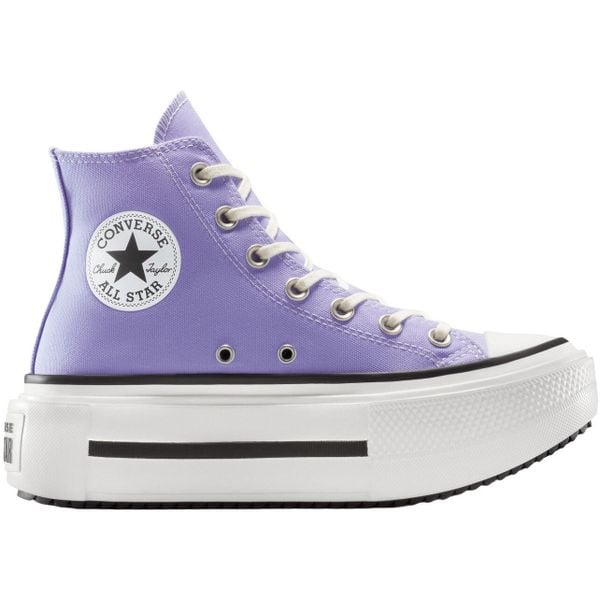 Buty sportowe Converse Ct As Lift Double Stack. Fioletowe buty treningowe Converse, bez wzorów, z materiału, bez zapięcia. Za 390.00 zł.