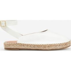 Espadryle bez pięty - Biały. Espadryle marki Reserved. Za 139.99 zł.