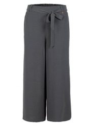 Roadsign Kuloty w kolorze antracytowym rozmiar: L. Czarne spodnie materiałowe Roadsign, bez wzorów, z materiału. Za 69.99 zł.