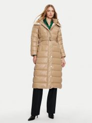 Liu Jo Kurtka puchowa WF4167 T2709 Beżowy Regular Fit. Brązowe kurtki Liu Jo, bez wzorów, z puchu, bez kaptura. Za 1,259.00 zł.