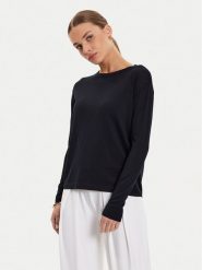 Max Mara Leisure Sweter Coimbra 2426366058 Granatowy Regular Fit. Niebieskie swetry Max Mara Leisure, s, bez wzorów, z bawełny, bez ramiączek. Za 719.99 zł.