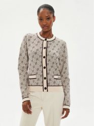 JOOP! Kardigan 58 JW243KN330 30042806 Beżowy Regular Fit. Brązowe swetry Joop!, bez wzorów, z wiskozy, bez ramiączek. Za 279.99 zł.