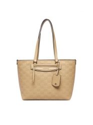 MICHAEL Michael Kors Torebka 30S6GTVT6B Beżowy. Brązowe shopper bag MICHAEL Michael Kors, bez wzorów, ze skóry, bez dodatków. Za 1,239.00 zł.