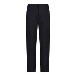 Spodnie regular fit damskie CMP. Czarne spodnie dresowe CMP, bez wzorów, długie. Za 290.50 zł.