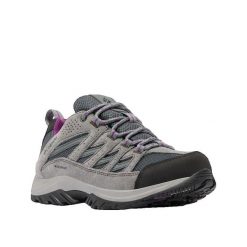 Buty trekkingowe Columbia Crestwood Waterproof Szare. Szare trekkingi Columbia, bez wzorów, z gumy, bez zapięcia, outdoorowe. Za 458.25 zł.