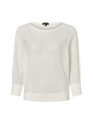 More & More Sweter z dzianiny Kobiety wiskoza biały, 36. Białe swetry More & More, bez wzorów, z dzianiny, bez ramiączek. Za 229.95 zł.