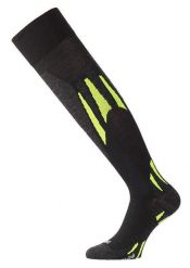 Skarpety narciarskie uniseks Lasting SWW 981 Merino 80%. Czarne skarpetki LASTING, bez wzorów, z dzianiny. Za 129.90 zł.