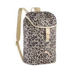 Mały plecak POP 12,5 l PUMA Toasted Almond Animal Aop Beige. Brązowe plecaki Puma, bez wzorów, bez dodatków. Za 129.00 zł.