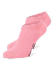 Marie Lund skarpetki do trampek w 2-paku Kobiety różowy, ONE SIZE. Czerwone skarpetki Marie Lund, bez wzorów. Za 29.95 zł.