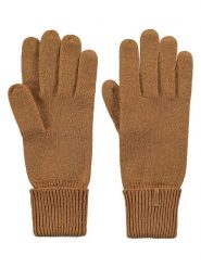 Barts Rękawiczki w kolorze jasnobrązowym rozmiar: 7. Brązowe rękawiczki Barts, bez wzorów, prążkowane. Za 91.56 zł.