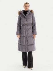 Guess Płaszcz zimowy W5BL29 W2802 Szary Regular Fit. Szare płaszcze Guess, na zimę, xl, z aplikacjami, z syntetyku, bez kaptura. Za 1,399.00 zł.