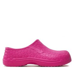 Klapki Dry Walker. Czerwone klapki Dry Walker, bez wzorów, bez obcasa, bez zapięcia. Za 79.99 zł.