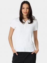 Koszulka Polo Damska Helly Hansen W Crewline. Białe t-shirty sportowe Helly Hansen, l, bez wzorów, z poliamidu, bez ramiączek, żeglarskie. Za 299.00 zł.