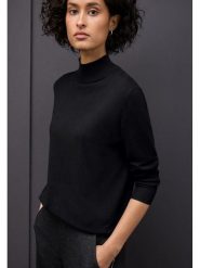 Street One Golf w kolorze czarnym rozmiar: 38. Czarne swetry Street One, bez wzorów, street, bez ramiączek. Za 100.28 zł.