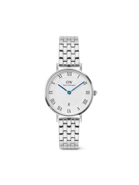 Daniel Wellington Zegarek Petite DW00100859 Srebrny. Szare, analogowe zegarki Daniel Wellington, srebrne. Za 869.99 zł.