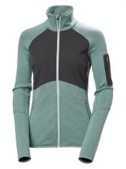 Helly Hansen Kurtka polarowa "Lifa" w kolorze zielonym rozmiar: XL. Zielone kurtki Helly Hansen, xl, bez wzorów, z polaru, bez kaptura. Za 261.67 zł.