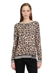 Betty Barclay Sweter w kolorze beżowo-jasnobrązowym rozmiar: 38. Brązowe swetry Betty Barclay, bez wzorów, bez ramiączek. Za 130.99 zł.