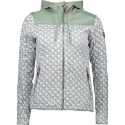 Bluza polarowa w kolorze szaro-jasnozielonym. Bluzy z kapturem CMP. W wyprzedaży za 147.95 zł.