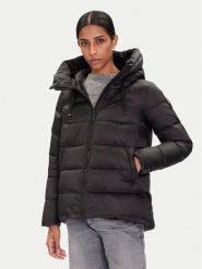 Bomboogie Kurtka puchowa Rome GW6012TDLC5 Czarny Regular Fit. Czarne kurtki Bomboogie, bez wzorów, z puchu, bez kaptura. Za 1,059.00 zł.