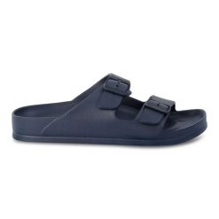 Lady Brooklyn damskie klapki. Niebieskie klapki Regatta, bez wzorów, bez obcasa, bez zapięcia. Za 157.00 zł.