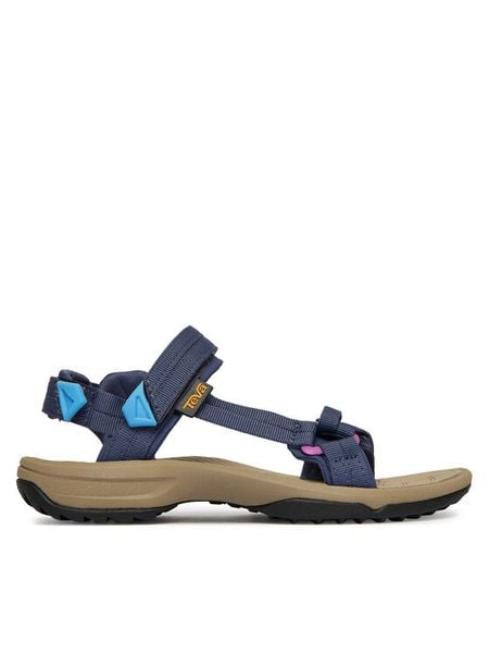 Teva Sandały Terra Fi Lite 1001474 Granatowy. Niebieskie sandały Teva, bez wzorów, z materiału, bez obcasa, bez zapięcia. Za 276.99 zł.