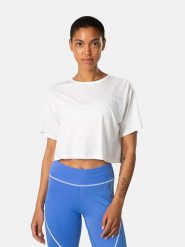 KARI TRAA Koszulka sportowa "Mija" w kolorze białym rozmiar: XS. Białe t-shirty sportowe Kari Traa, xs, bez wzorów, bez ramiączek, outdoorowe. Za 97.05 zł.