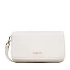 Torebka Lasocki. Białe listonoszki Lasocki, bez wzorów, bez dodatków. Za 129.99 zł.