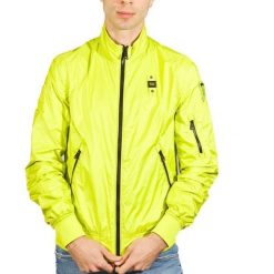 Kurtka BLAUER GIUBBINI CORTI FODERAT Żółty. Żółte kurtki Blauer, l, bez wzorów, z tkaniny, bez kaptura. Za 603.99 zł.