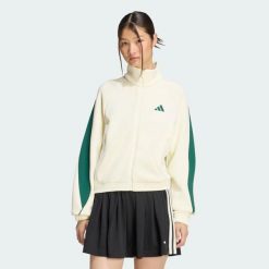 Bluza Stadium. Białe bluzy adidas, m, bez wzorów, z bawełny, bez kaptura. Za 329.00 zł.