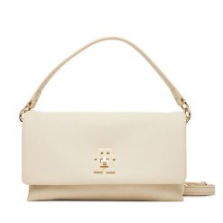 Torebka Tommy Hilfiger. Brązowe torebki klasyczne Tommy Hilfiger, bez wzorów, klasyczne, bez dodatków. Za 649.99 zł.