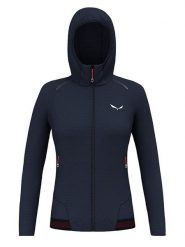 Salewa Kurtka polarowa "Pedroc PL" w kolorze granatowym rozmiar: 36. Niebieskie kurtki Salewa, bez wzorów, z materiału, bez kaptura. Za 424.95 zł.