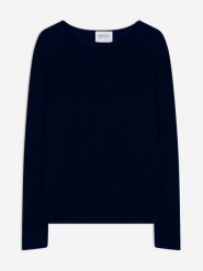 Perfect Cashmere Kaszmirowy sweter "Oprah" w kolorze granatowym rozmiar: XL. Niebieskie swetry Perfect Cashmere, xl, bez wzorów, z kaszmiru, bez ramiączek. Za 347.99 zł.