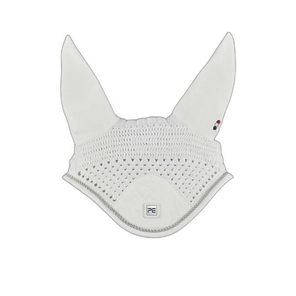 Krótki kapelusz dla koni Premier Equine Salto. Białe kapelusze PREMIER EQUINE, bez wzorów, eleganckie. Za 225.50 zł.