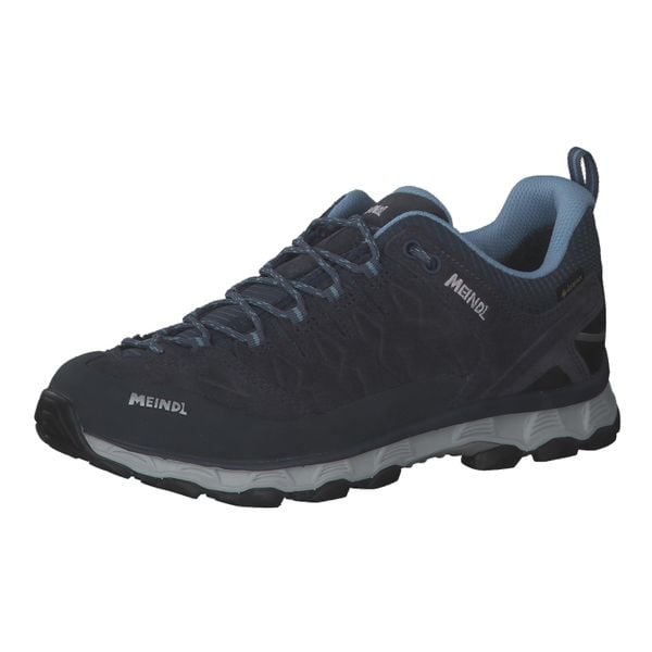 Buty trekkingowe damskie MEINDL Lite Trail Lady GTX, z membraną Gore-Tex. Niebieskie buty trekkingowe MEINDL, bez wzorów, z gore-texu, bez zapięcia, trekkingowe, gore-tex. W wyprzedaży za 843.20 zł.