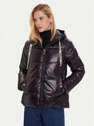 Morgan Kurtka zimowa 252-GMODOU Czarny Regular Fit. Czarne kurtki Morgan, na zimę, bez wzorów, z syntetyku, bez kaptura. Za 549.99 zł.