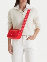 Beverly Hills Polo Club Torebka CEO-BHPC-C-015-09 Czerwony. Czerwone listonoszki Beverly Hills Polo Club, bez wzorów, z materiału, bez dodatków. Za 199.99 zł.