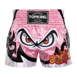 Spodenki treningowe Top King Kickboxing. Czerwone szorty sportowe TOP KING, bez wzorów. Za 219.99 zł.